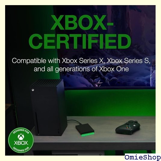 Seagate シーゲイト ゲーム用ドライブ Xbox x認定 のレスキューサービス付帯 STKX4000402 379