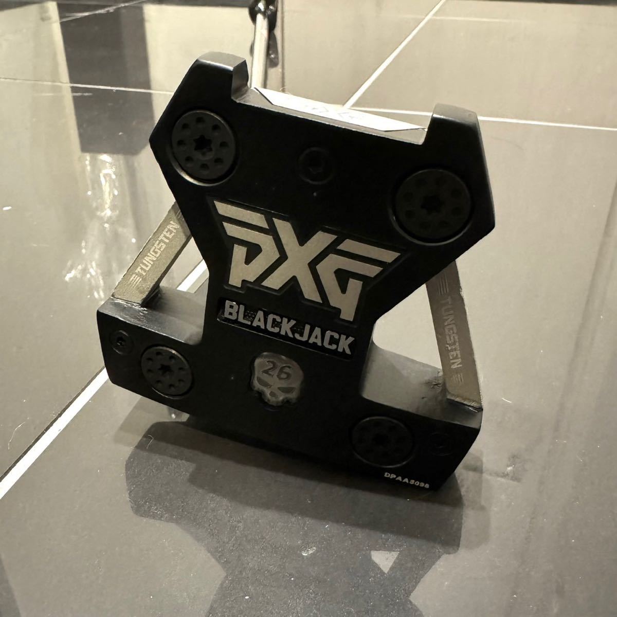 ピーエックスジー Parsons Xtreme Golf PXG ブラックジャック BLACK JACK 33 インチ ゴルフパター 新品の画像1