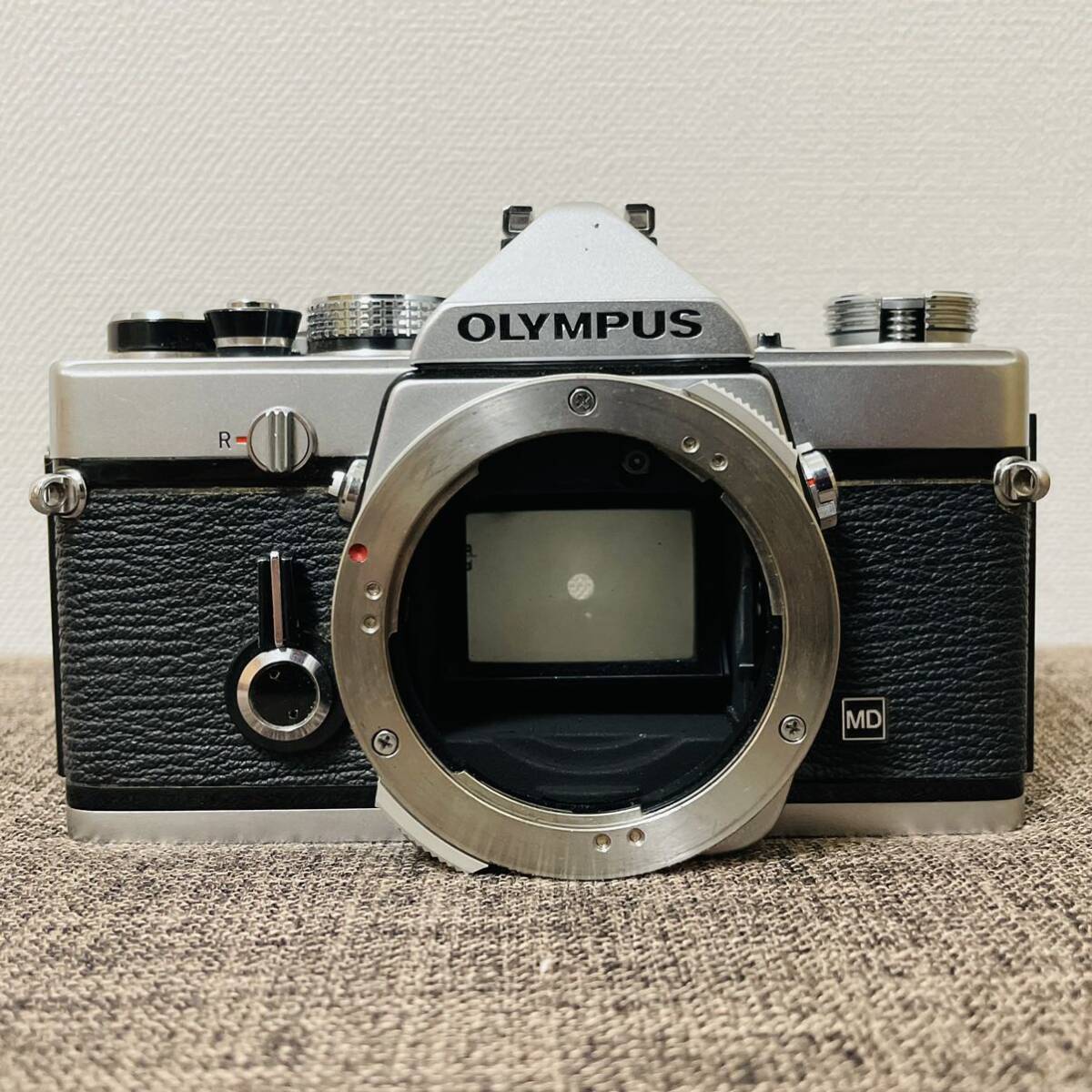 OLYMPUS OM-1 オリンパスMF一眼レフ OM-SYSTEM G.ZUIKO AUTO-S 50mm f1.8 単焦点レンズ フィルムカメラ レンズセットの画像6