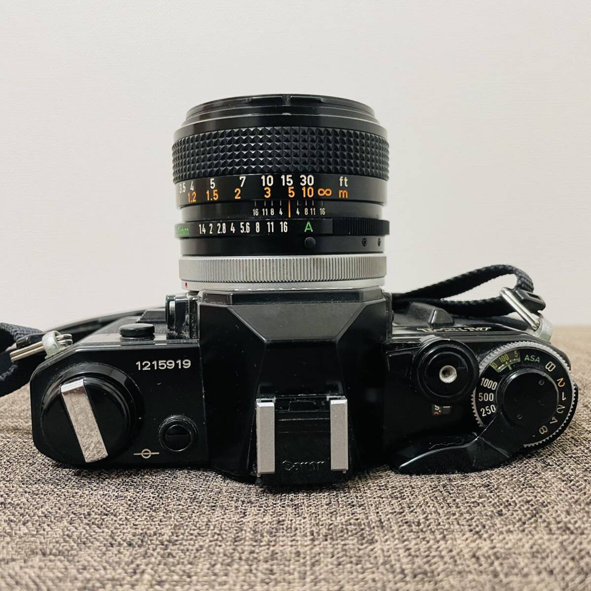 キヤノン Canon AE-1 FD 50mm F1.4 S.S.C. フィルムカメラ レンズセット　一眼レフ_画像4