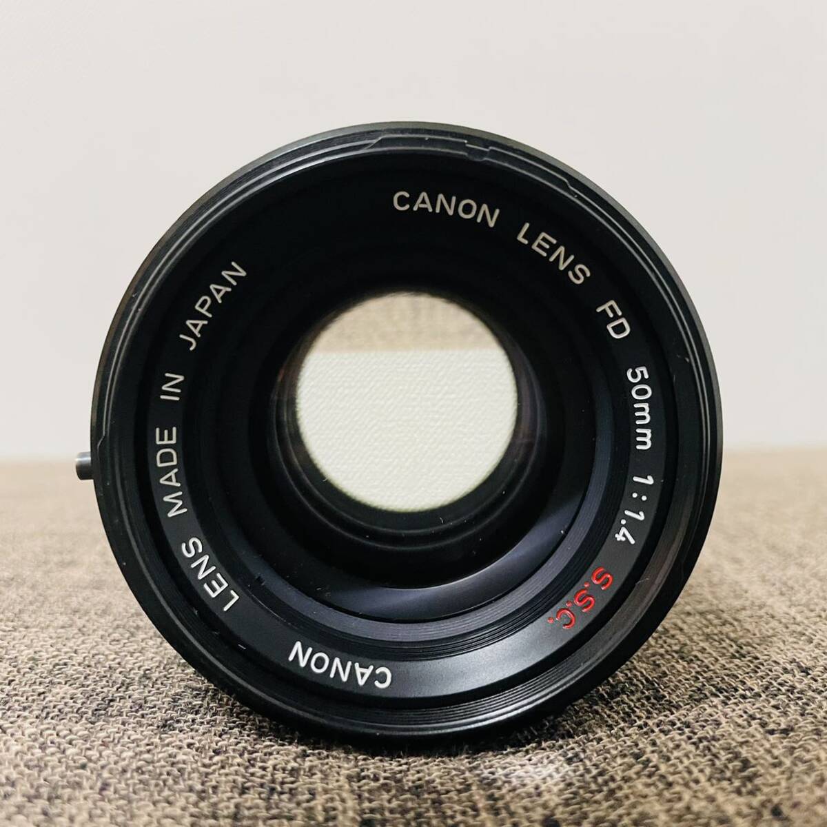 キヤノン Canon AE-1 FD 50mm F1.4 S.S.C. フィルムカメラ レンズセット　一眼レフ_画像9