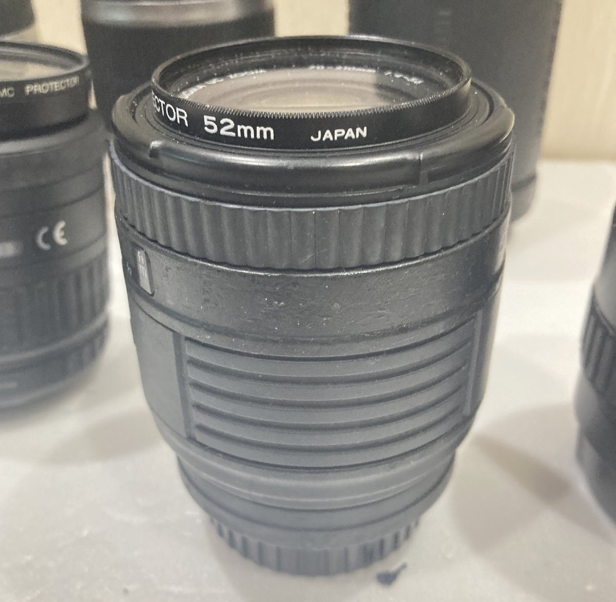 [76] 1 иен ~ объектив MINOLTA Minolta SIGMA Canon Canon 8 шт. комплект суммировать поломка предмет работоспособность не проверялась утиль 