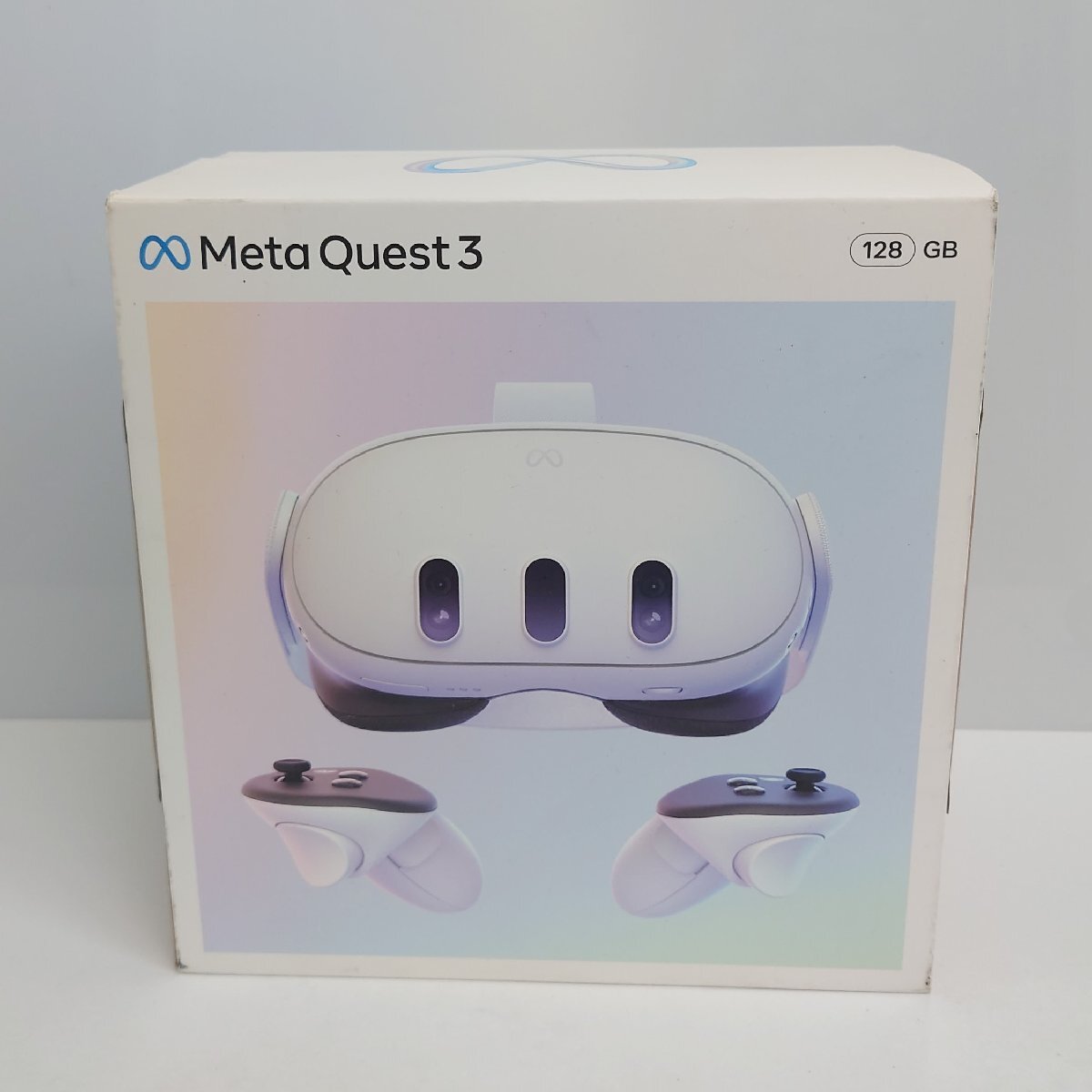 【86】未開封品 Meta Quest 3 メタクエスト3 本体 128GB VR ゲーム ゴーグル Oculus Quest ① 動作未確認品の画像1