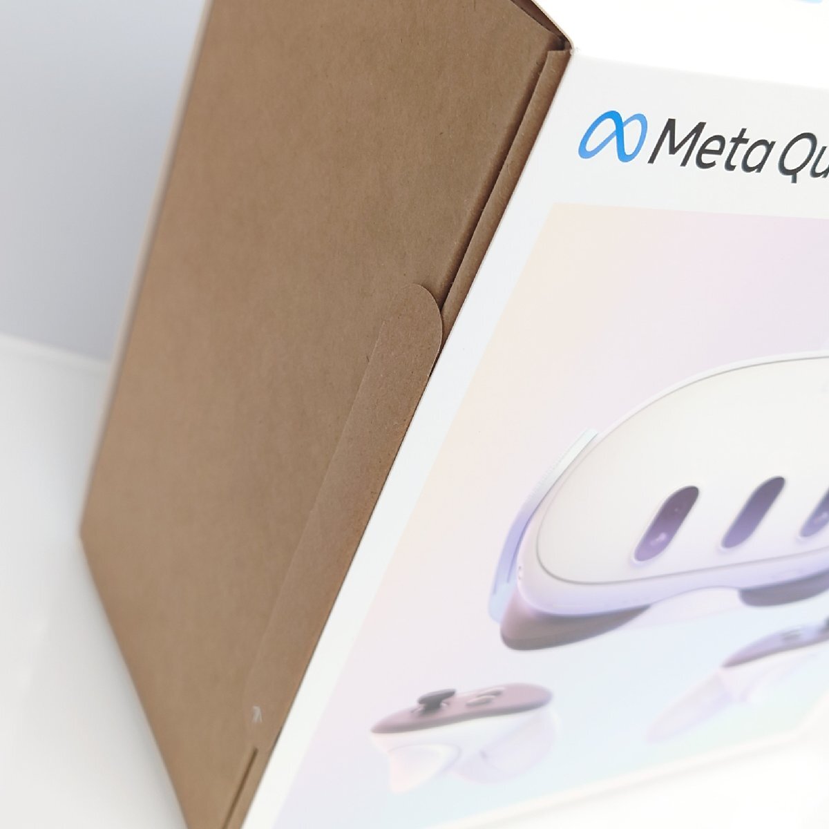 【86】新品 未開封品 Meta Quest 3 メタクエスト3 本体 128GB VR ゲーム ゴーグル Oculus Quest 動作未確認品 ②の画像2