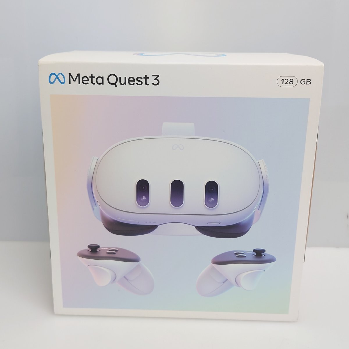 【86】新品 未開封品 Meta Quest 3 メタクエスト3 本体 128GB VR ゲーム ゴーグル Oculus Quest 動作未確認品 ①の画像1