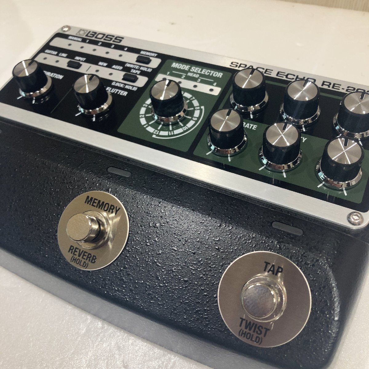 【76】1円～ 未使用品 BOSS Space Echo RE-202 エフェクター 外箱・説明書・ACアダプター付き 動作未確認の画像5