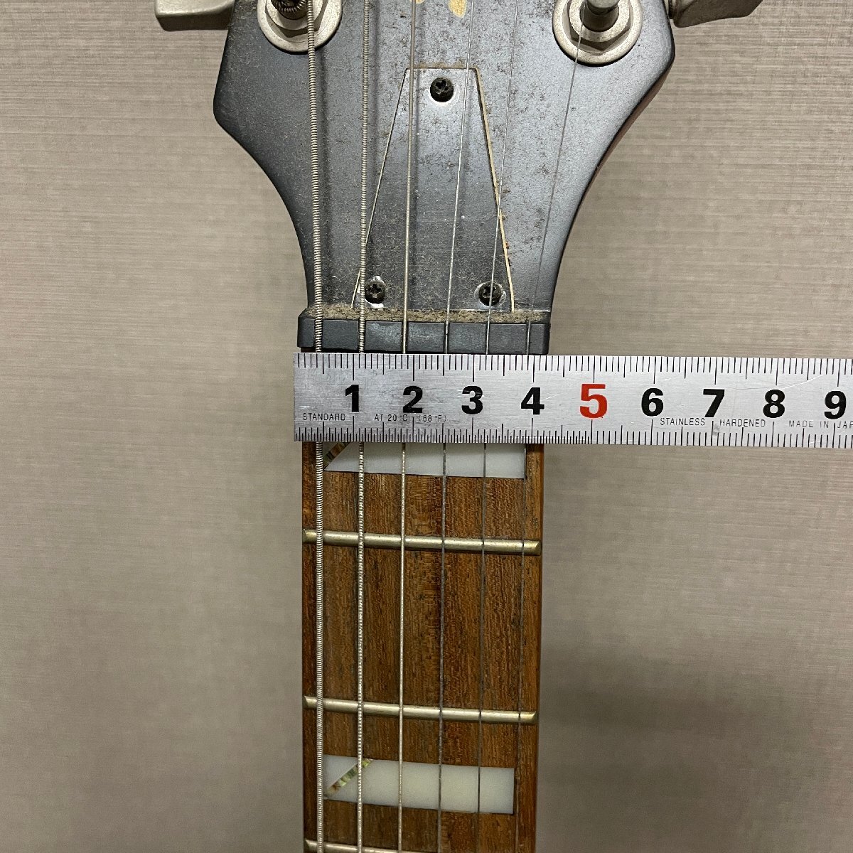 【80】☆1円～ 希少 Squier Master Series M-80 Setneck Satin Amber スクワイア Fender フェンダー Todd Krause 現状品 中古品