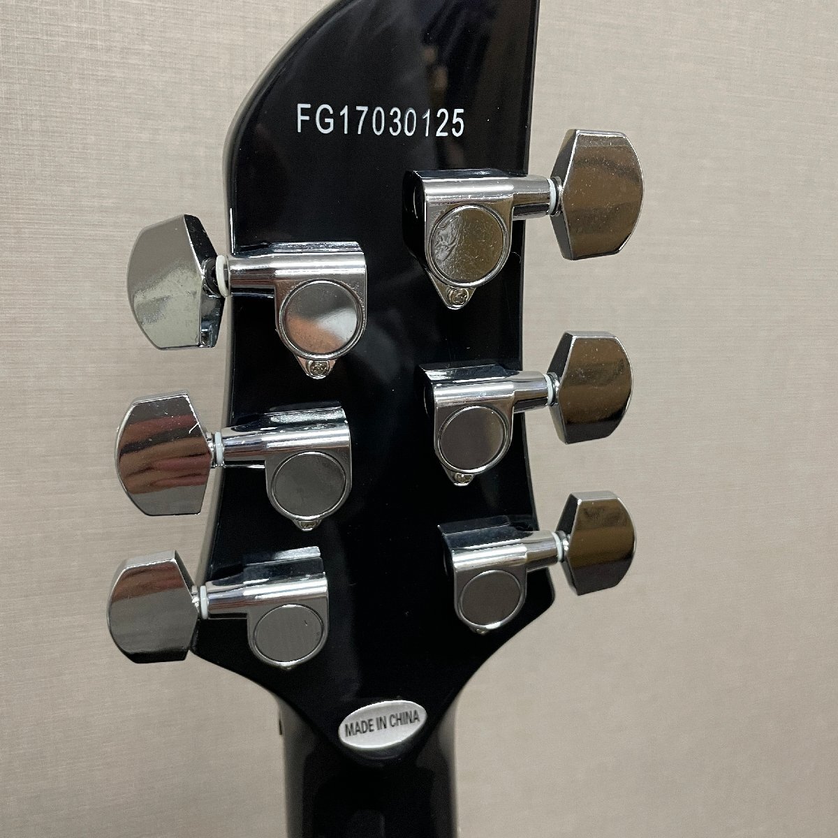 【80】フェルナンデス APG STD' 16 VMB エレキギター 塗装割れ 打撲傷あり 現状品 中古品の画像9
