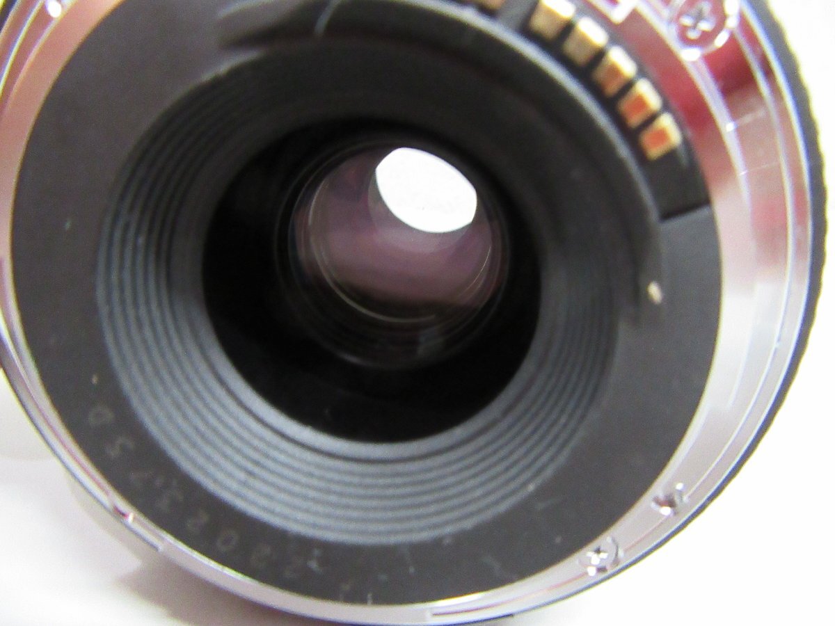 【31】1円～ Canon キャノン ZOOM LENS EF 75-300mm 1:4-5.6 Ⅱ レンズカビあり 動作未確認 ジャンク品_画像9