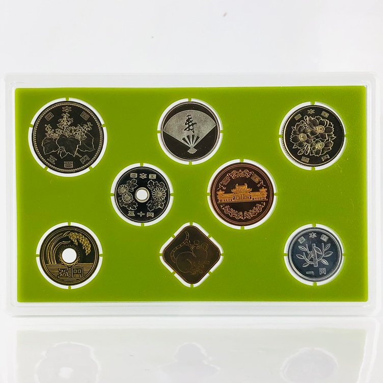 【77】 1996年 敬老貨幣セット 平成8年 ミントセット 額面666円 記念硬貨 保管品 の画像3