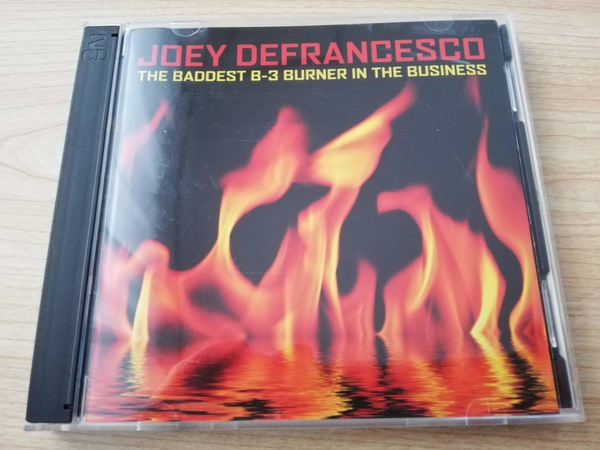 【美品】THE BADDEST B-3 BURNER IN THE BUSINESS / JOEY DEFRANCESCO(ジョーイ・デフランセスコ) / 2枚組 / 中古CD _画像1