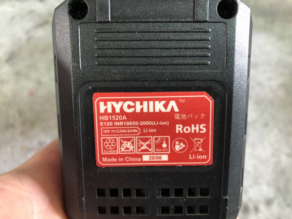  beautiful goods operation goods K-1587 HYCHIKA/ high chika electric saw rechargeable reciprocating engine so-RS14E 12V charger lack of 