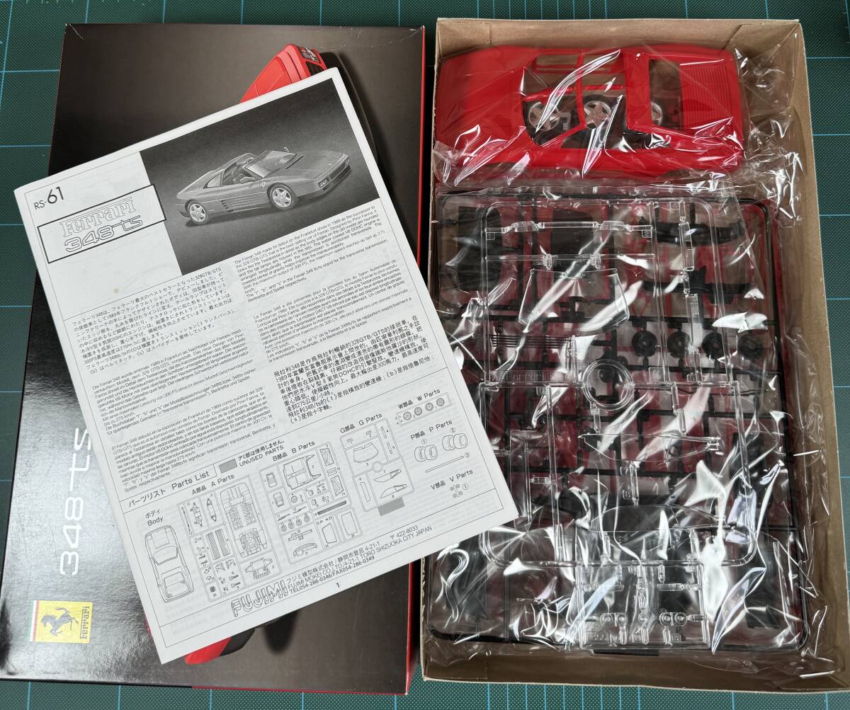 FUJIMI RS-61 1/24 Ferrari 348tsの画像6