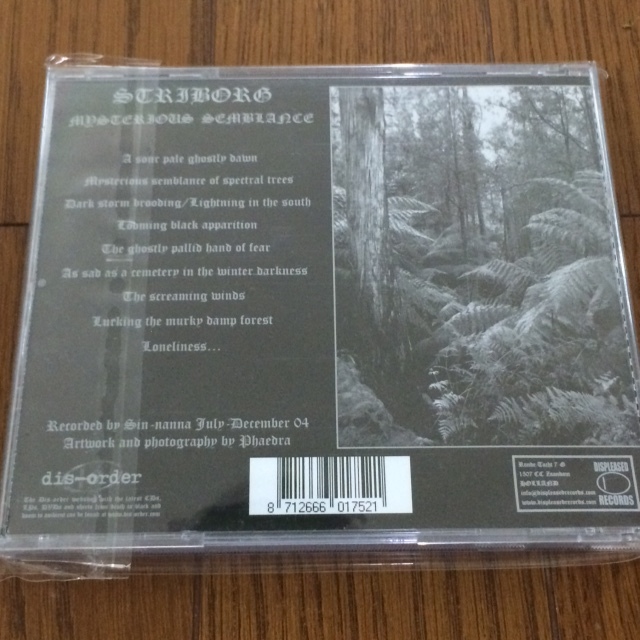 [ Striborg / Mysterious Semblance ] CD 送料無料 Leviathan, Xasthur, Nachtmystium, Wolves in the Throne Room_画像2