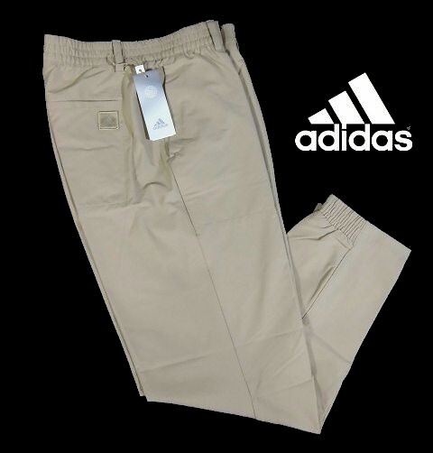 D earth 05004 new goods V spring summer Adidas Golf adidas water-repellent jogger pants [ 79 ] Golf pants adidas stretch tsu il beige group 