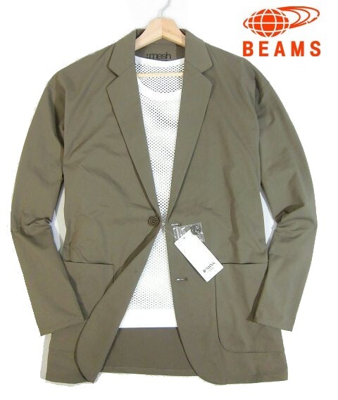 D земля 04795 новый товар V весна лето Beams BEAMS tailored jacket [ M ] сетка материалы жакет скорость .. summer жакет серый ju серия 