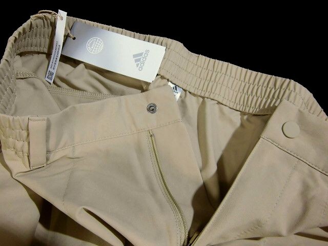 D earth 05004 new goods V spring summer Adidas Golf adidas water-repellent jogger pants [ 79 ] Golf pants adidas stretch tsu il beige group 