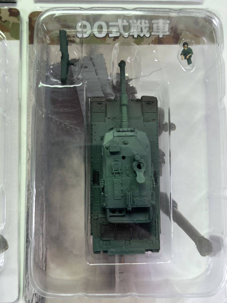 1/144 TAKARA Takara Kaiyodo WTM World Tank Museum большой стратегия выпуск 90 тип танк Ground Self-Defense Force одиночный цвет камуфляж ×3