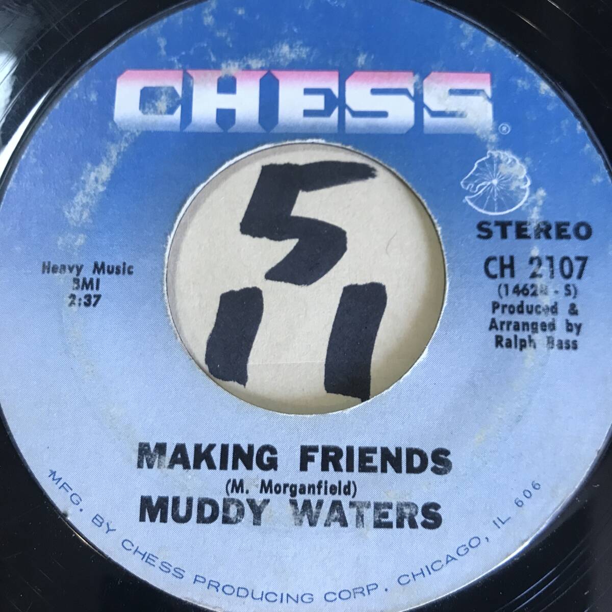 試聴 MUDDY WATERS TWO STEPS FORWARD 両面VG++ の画像2