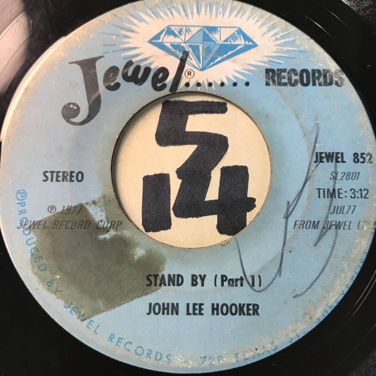 試聴 JOHN LEE HOOKER STAND BY PT1 PT2 両面VG(+) の画像1