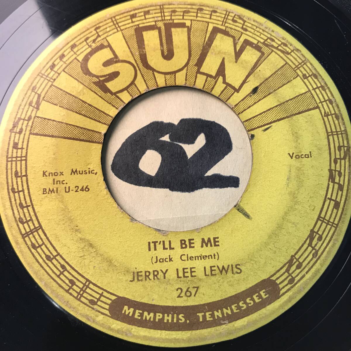試聴 JERRY LEE LEWIS WHOLE LOT OF SHAKIN’ GOING ON 両面VG SUN267 の画像2