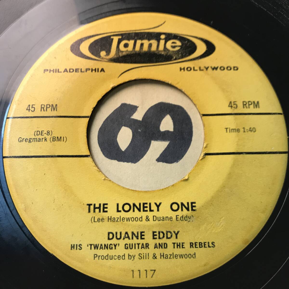 試聴 サウス・オブ・ボーダー DUANE EDDY THE LONELY ONE / DETOUR 両面VG++ SOUNDS EX の画像1