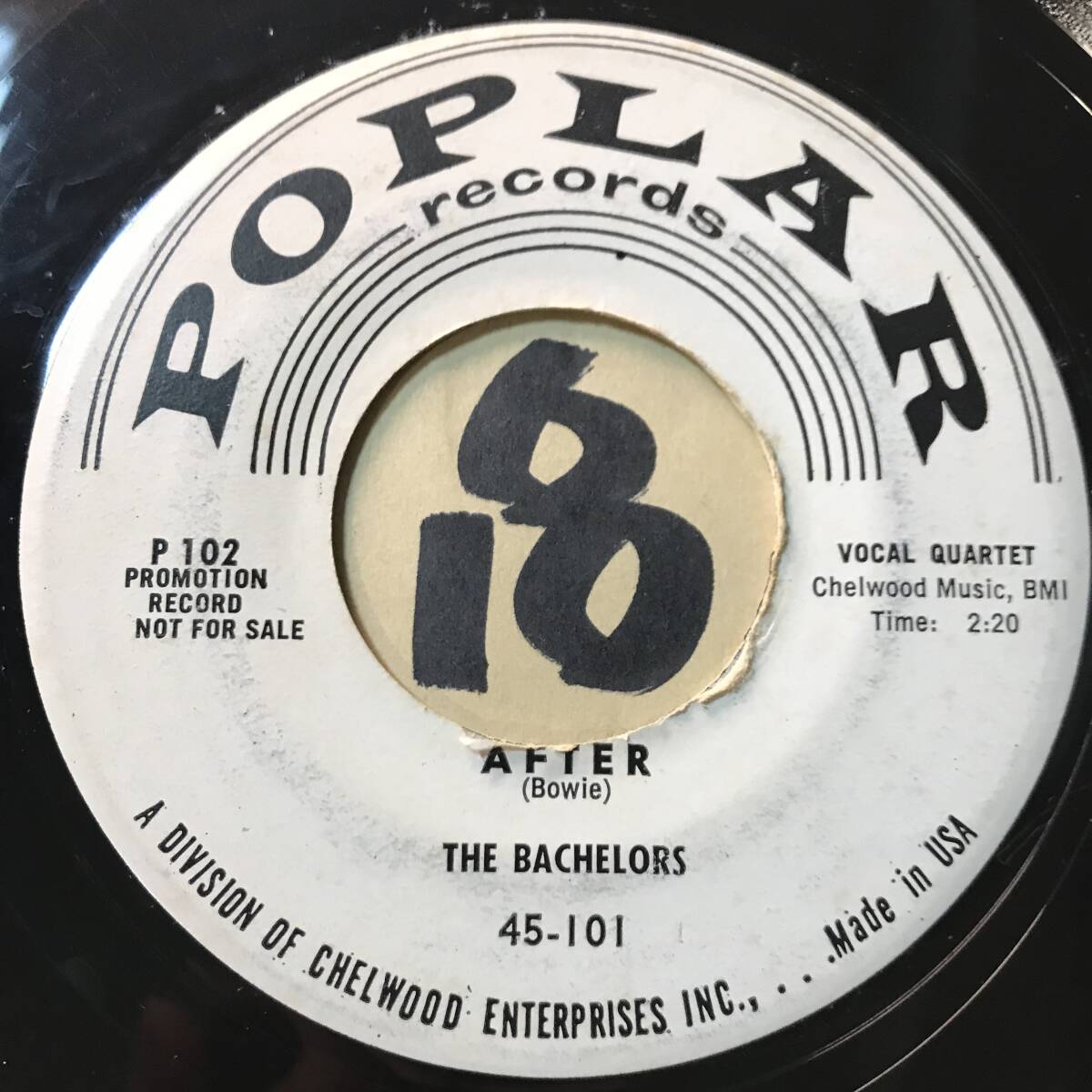 試聴 1957年DOO-WOP THE BACHELORS YOU KNOW YOU KNOW 両面EX SOUNDS EX+ クイック・ビート・バウンサーの画像2