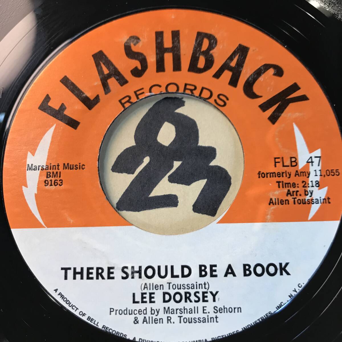 試聴 LEE DORSEY EVERYTHING I DO GONH BE FUNKY / THERE SHOULD BE A BOOK 両面NM ニューオーリンズ/Allen Toussaint制作 の画像2