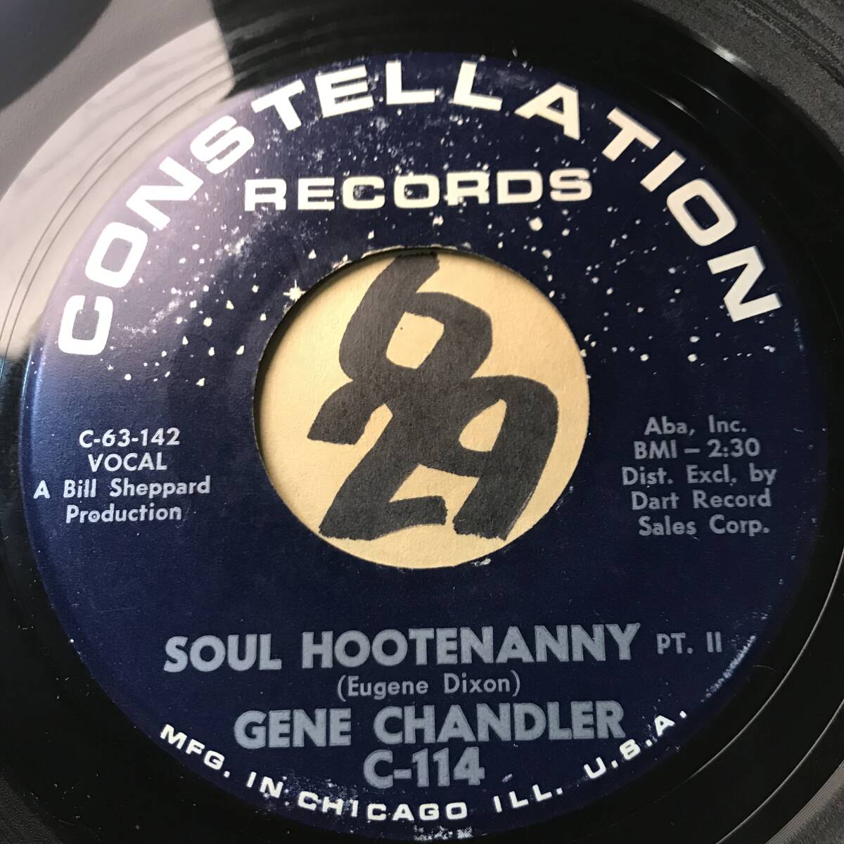  audition GENE CHANDLER SOUL HOOTENANNY PT1 PT2 both sides EX+