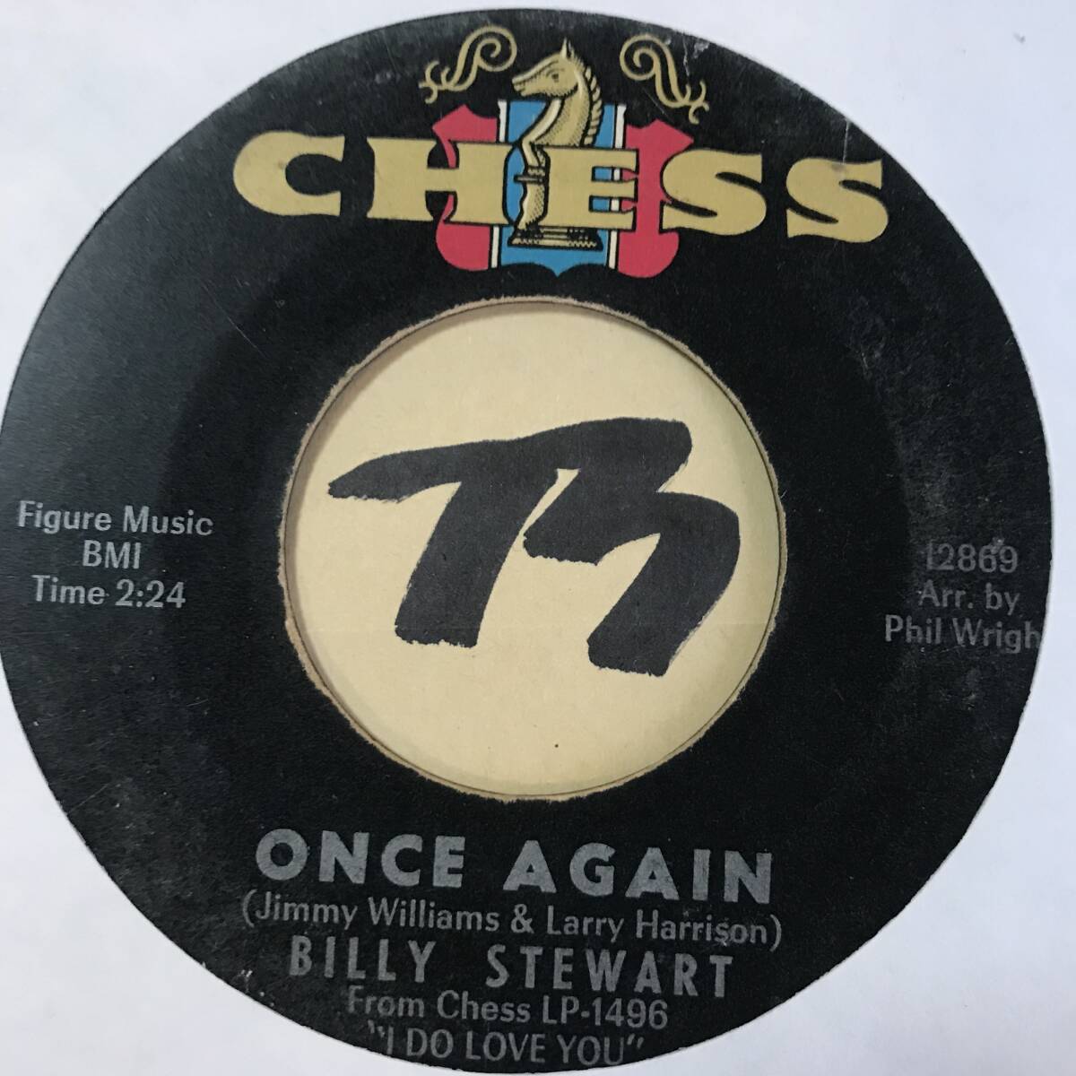  audition BILLY STEWART SITTING IN THE PARK / ONCE AGAIN both sides VG++ SOUNDS EX