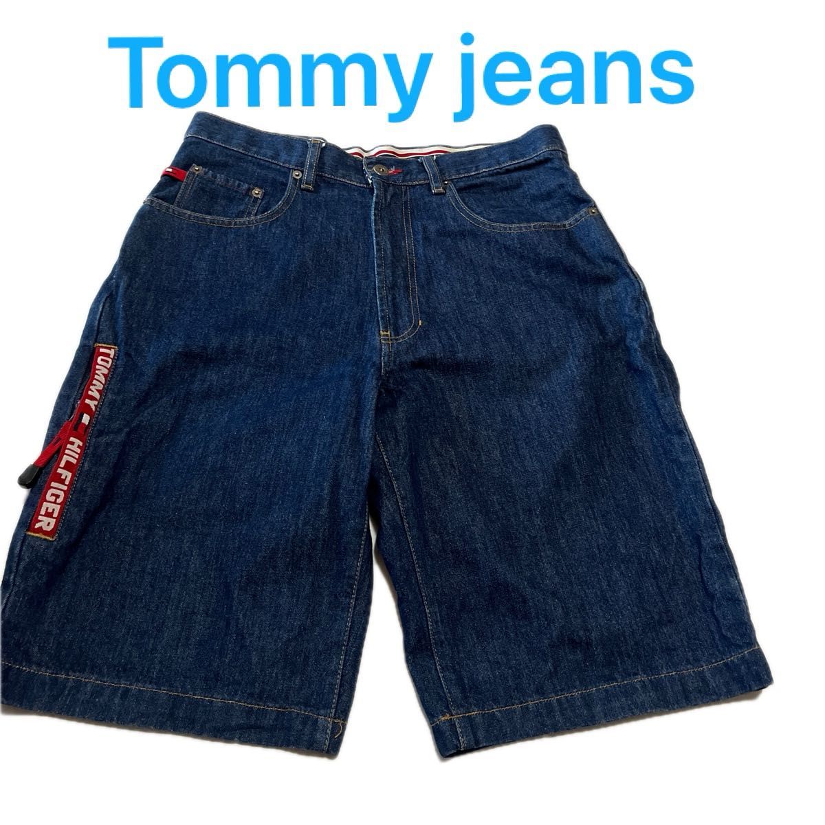 美品Tommy jeansハーフパンツ ジーンズ デニム ショートパンツ