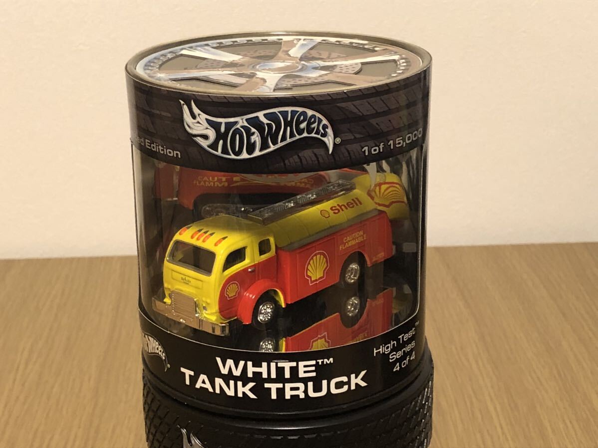 Hot Wheels 100% WHITE TANK TRUCK High Test Series 4of4 Limited Edition 1of15000 ホットウィール Shellの画像1