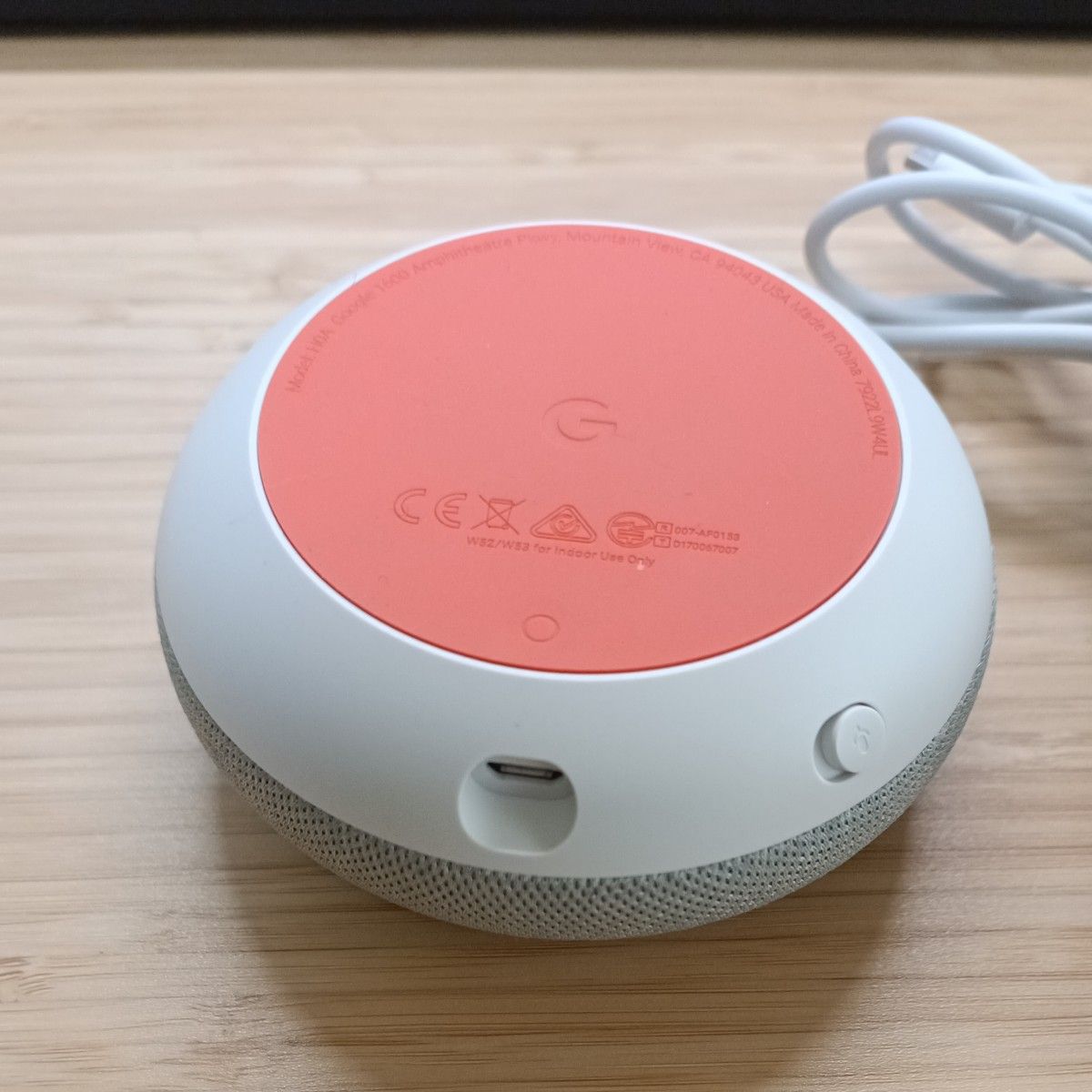 Google Home Mini（グーグルホームミニ）動作確認済み