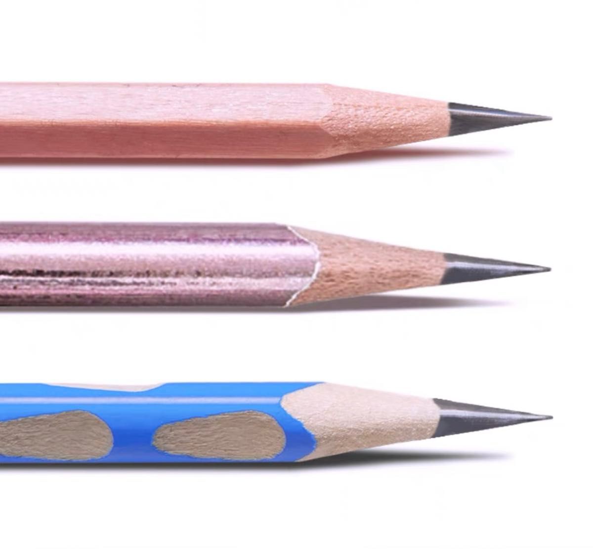 手動レバー 鉛筆自動進入 ペン回しナイフ 小学生 子供専用鉛筆削り器かわいい 青
