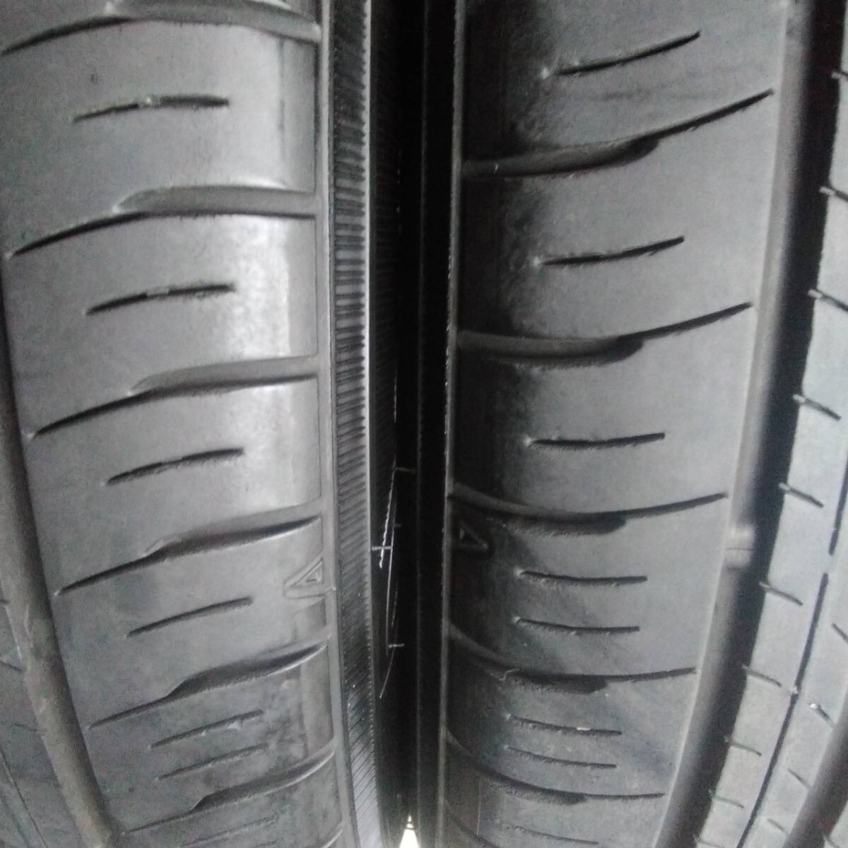 ダンロップ 22年製 夏タイヤ 4本セット 155/65R14 DUNLOP ENASAVE EC300+［101］_画像7