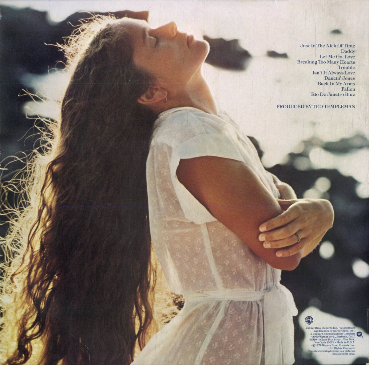 A00564985/LP/ニコレット・ラーソン(NICOLETTE LARSON)「In The Nick Of Time (1979年・HS-3370・カントリーロック)」の画像2