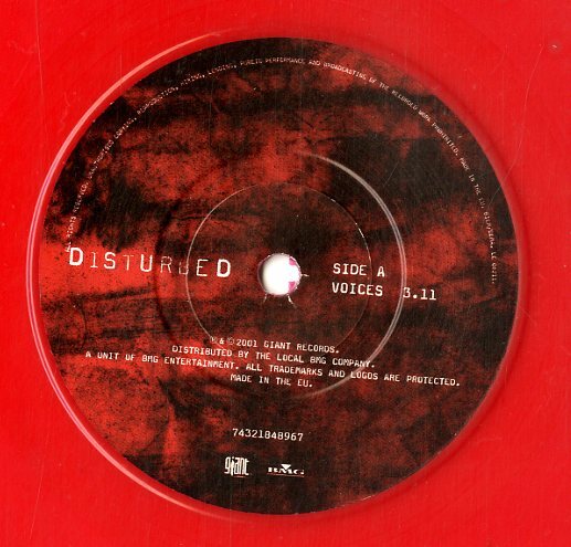 C00182701/EP/ディスターブド (DISTURBED)「Voices (2001年・74321848967・NUメタル・NU METAL)」_画像3