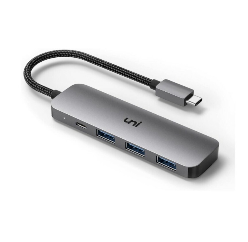 USBCハブ USB3.0ハブアダプター 4-in-1の画像1