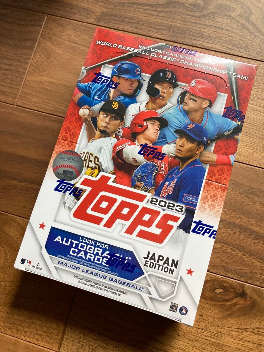 Topps Japan Edition MLB 2023 未開封 Box  山本由伸 大谷翔平