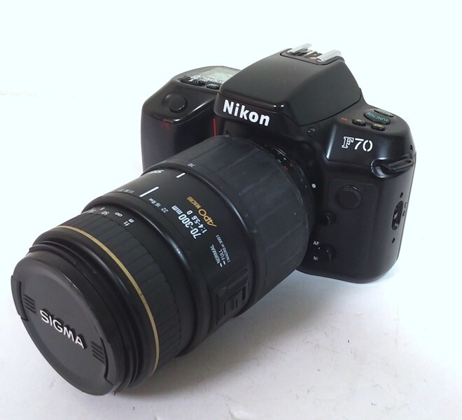 PB01◆ニコン Nikon◆一眼レフカメラ フィルムカメラ F70 レンズ付き オートフォーカス AFの画像1