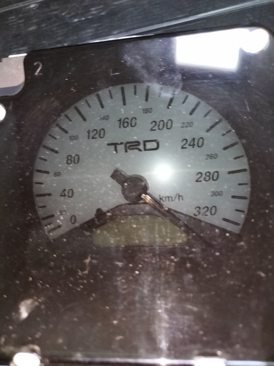 希少】トヨタ アリスト TRD 320㎞ フルスケールメーター JZS161 希少】トヨタ アリスト TRD 320㎞ フルスケールメーター JZS161
