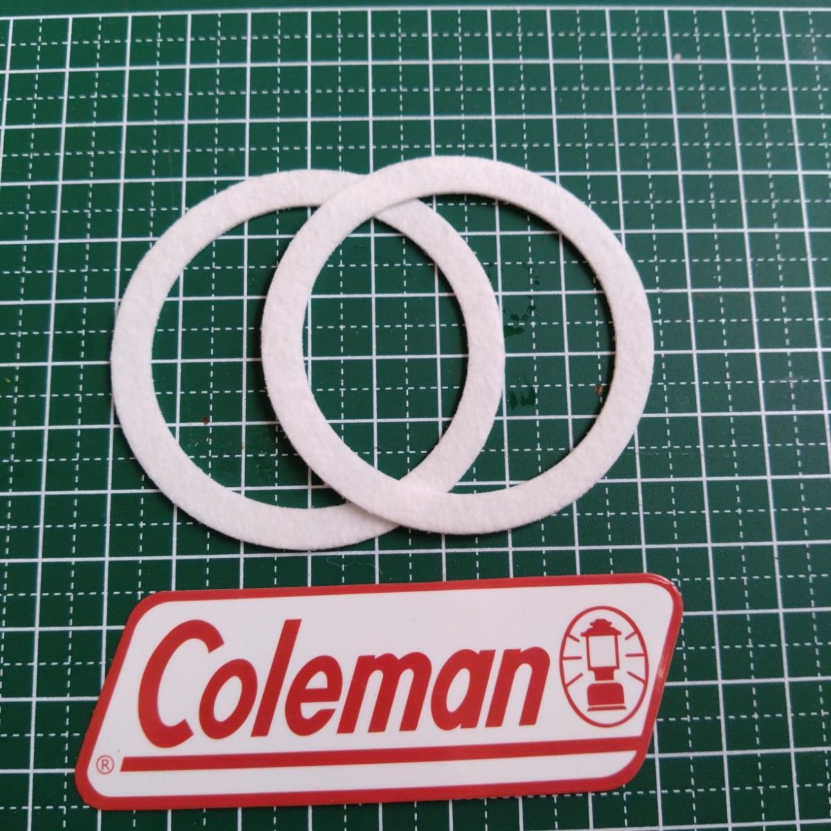 コールマン　Coleman　２/３バーナー用　セラミックペーパー　　汎用品/社外品　ガスケット