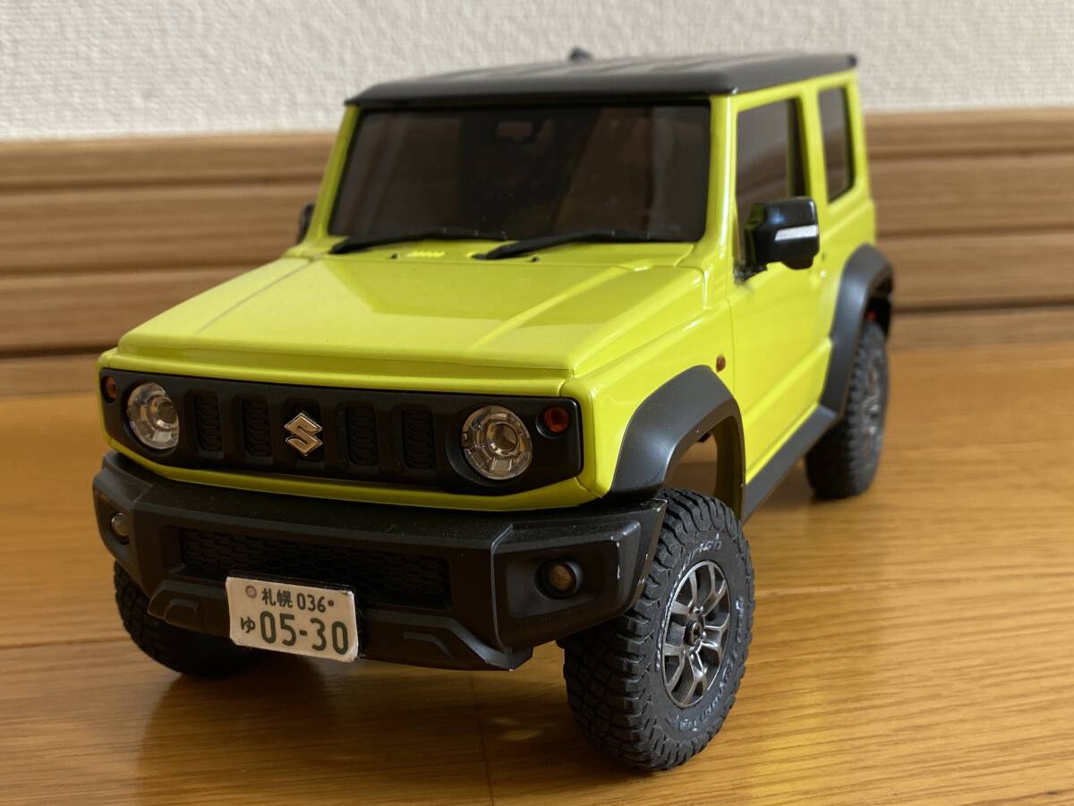 ★京商 ミニッツ4×4 レディセット スズキ ジムニーシエラ キネティックイエロー★の画像2