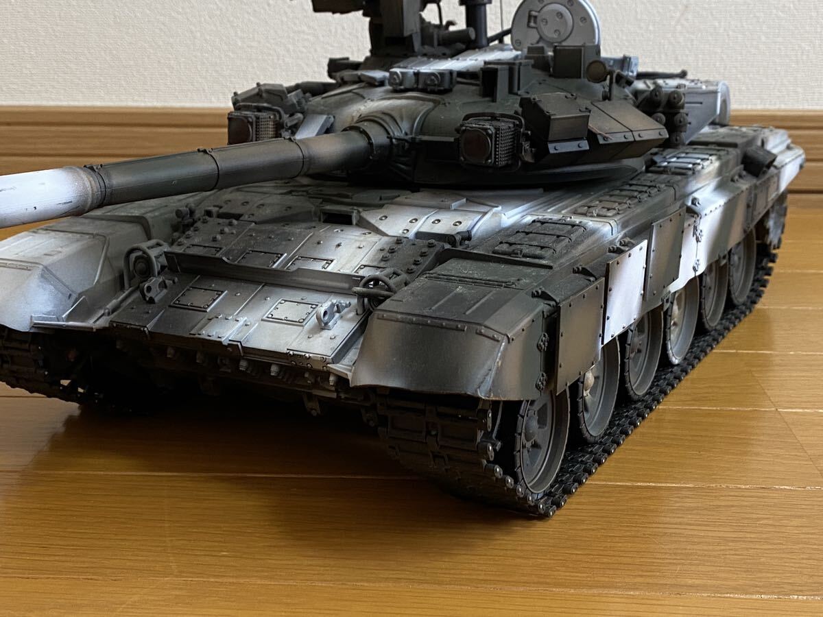 1/16 henglong T-90 Россия танк 2.4G зима камуфляж 