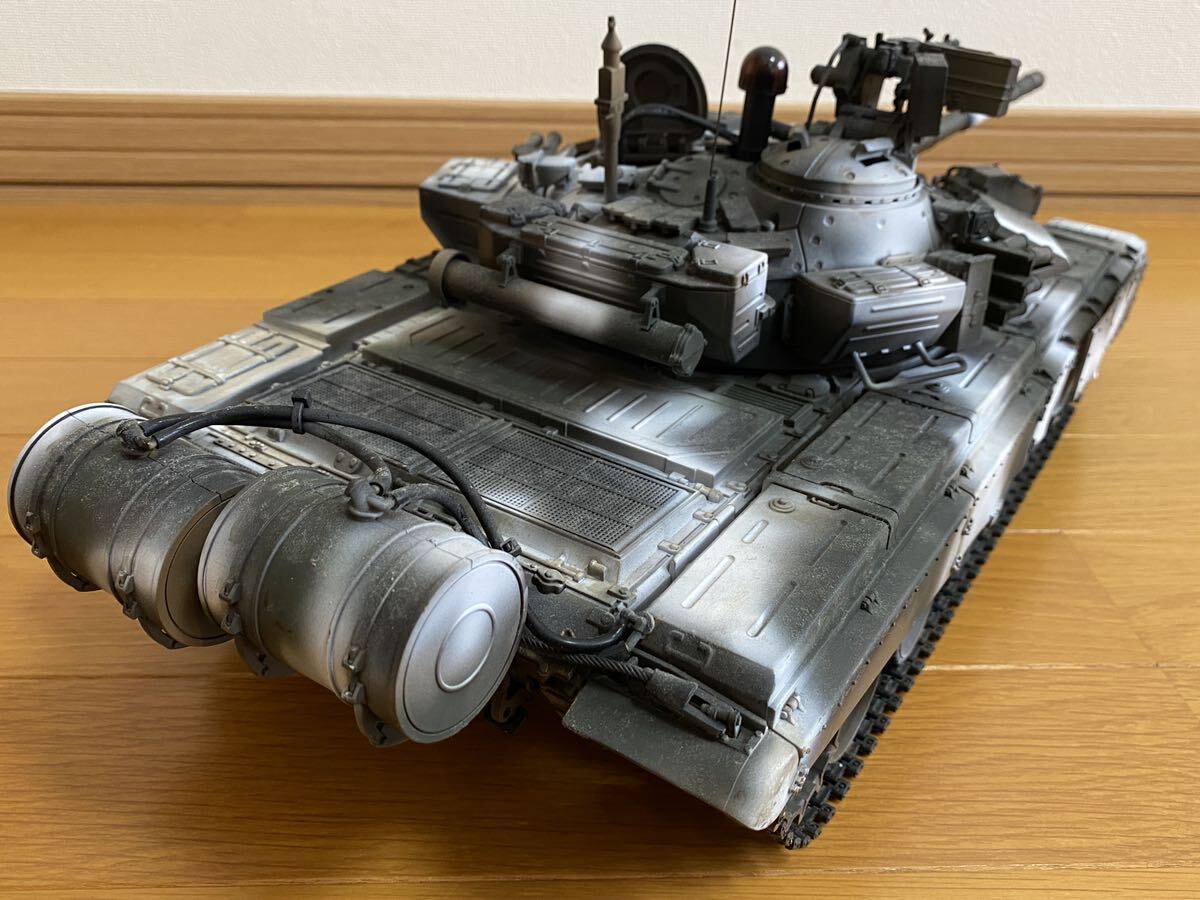 1/16 henglong T-90 ロシア　戦車　2.4G 冬季迷彩_画像4