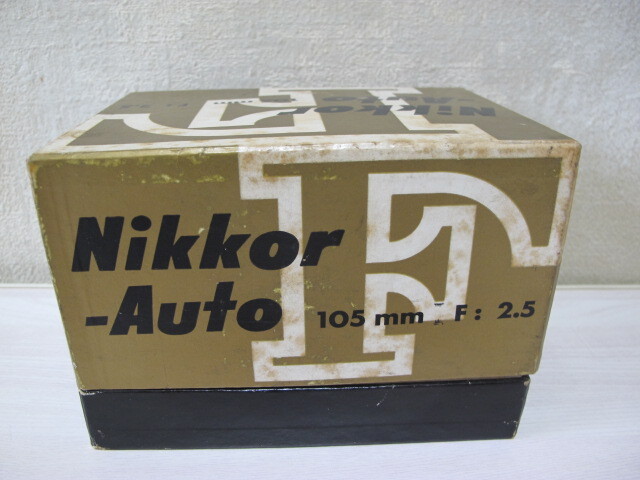 ★☆ Nikon Nikkor-P Auto 1:2.5 f=105mm / 動作未確認 ☆★の画像7