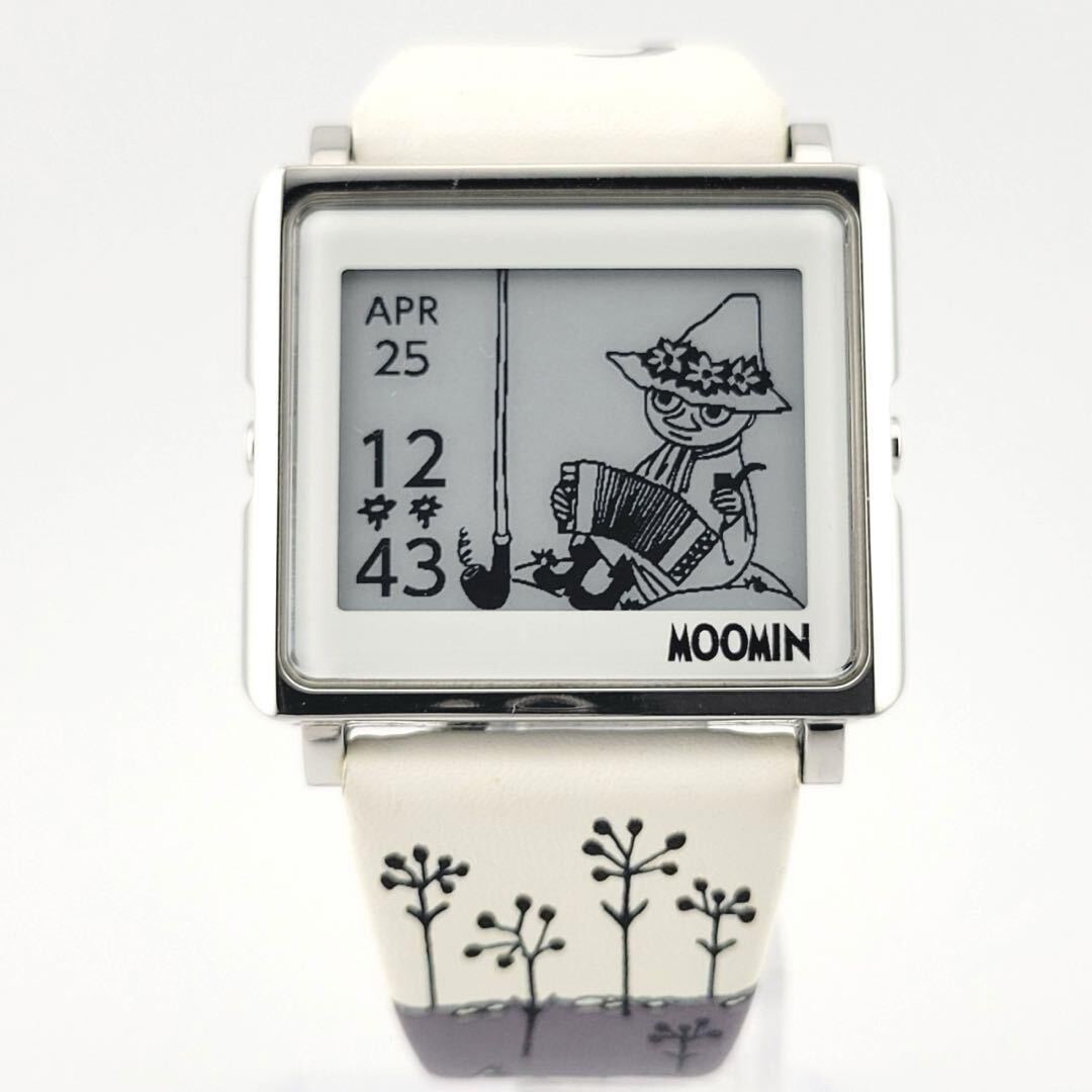 希少 EPSON エプソン スマートキャンバス smart canvas 限定 MOOMIN ムーミン スナフキン デザイン デジタル　腕時計