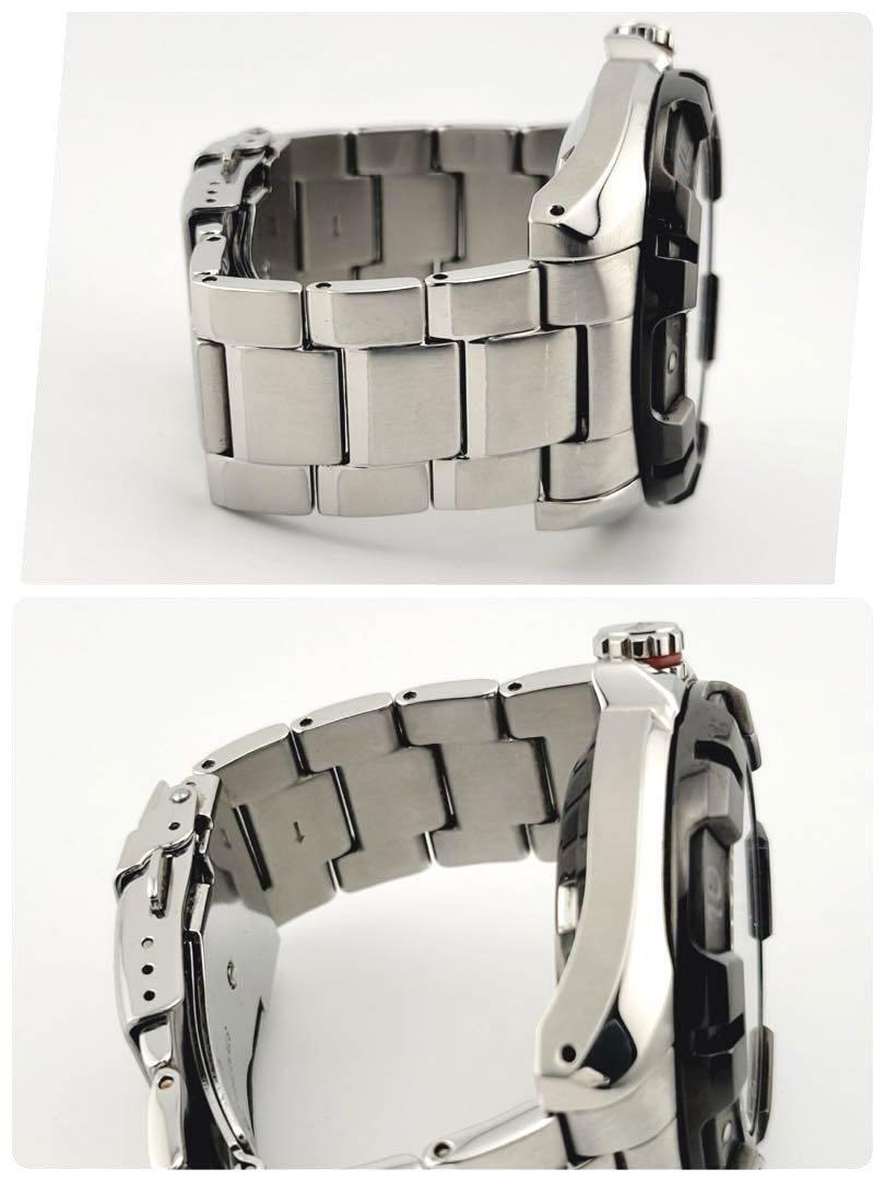 美品 SUBARU スバル STI ORIENT M-FORCE 限定300本 STSG15100260 EL03-D3-B 自動巻き腕時計 メンズ 黒文字盤 レッド ORIENT M-FORCE 