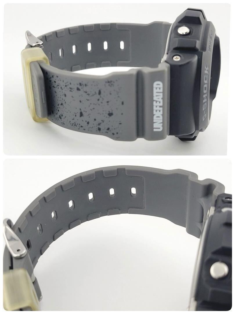 極美品 CASIO カシオ UNDEFEATED アンディフィーテッド G-SHOCK DW-6900UD-1JF ウォッチ デッドストック ブラック アイテム メンズ 腕時計の画像8