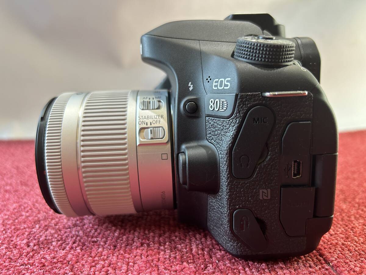 【キャノン】Canon EOS 80D +ZOOM LENS EF-S 18-55mm 1:4-5.6 IS STM の画像2